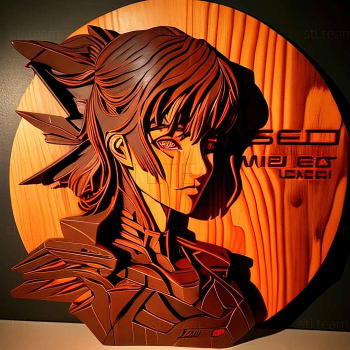 3D model Neon Genesis Evangelion Girlfriend of Steel game (STL)